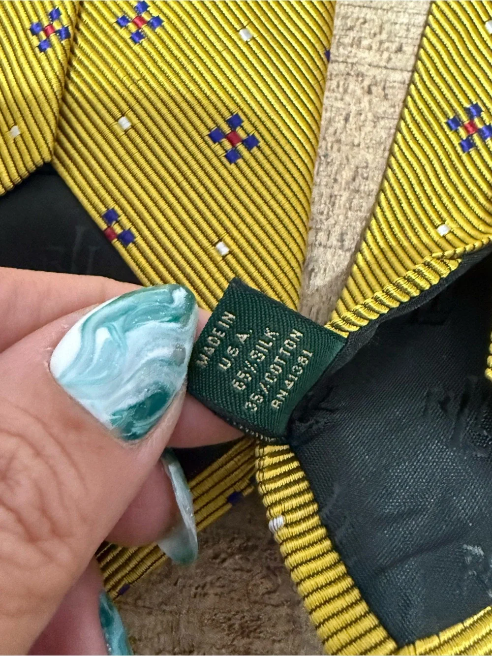 Vintage Lauren Ralph Lauren Designer Silk Tie